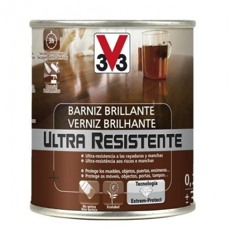 BARNIZ INTERIOR RESIST BRILLANTE 750ML INCOLORO