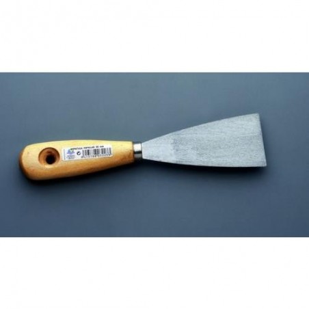 ESPATULA PINTOR  ACERO MANGO MADERA 50 MM