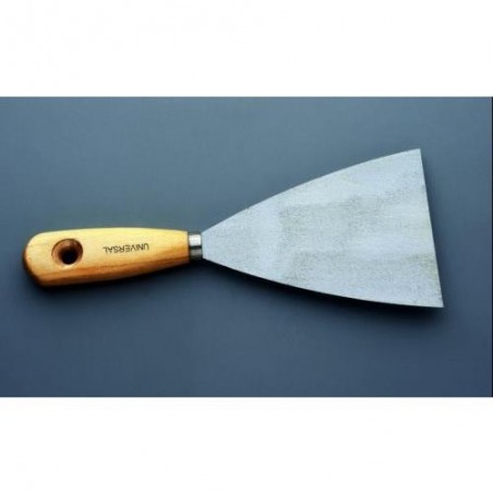 ESPATULA PINTOR  ACERO MANGO MADERA 100 MM
