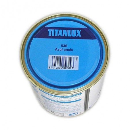 ESMALTE TITANLUX 750 ML. 536 001 AZUL ANCLA