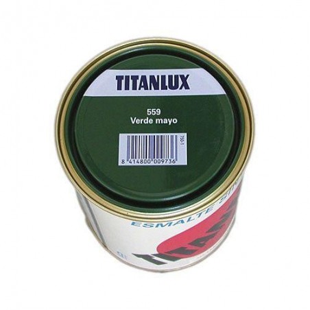 ESMALTE TITANLUX 750 ML. 559 001 VERDE MAYO