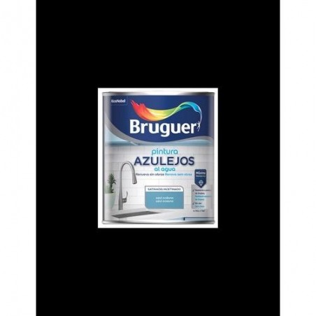 ESMALTE AZULEJOS AL AGUA SATINADO GRIS 750ML