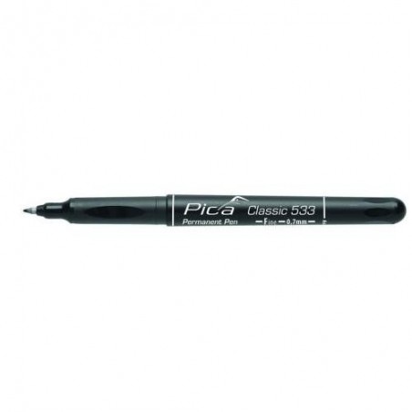 MARCADOR PERMANENTE PICA CLASSIC FINA NEGRO
