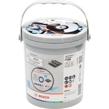 100 DISCOS DE CORTE STANDARD  METAL 115MM