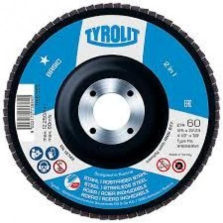 DISCO LAMINAS ACERO/INOX. 125X22.2 ZA120-BASIC