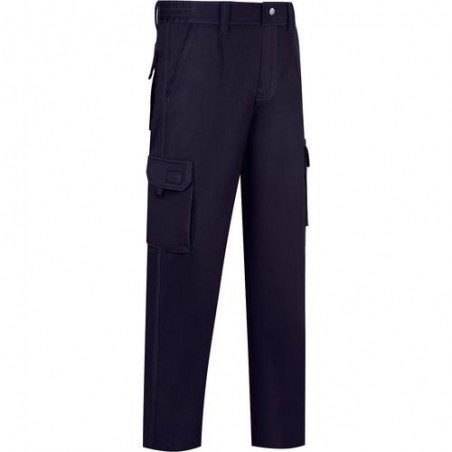 PANTALON STRETCH MULTIBOLSILLOS L9000 AZUL T-44