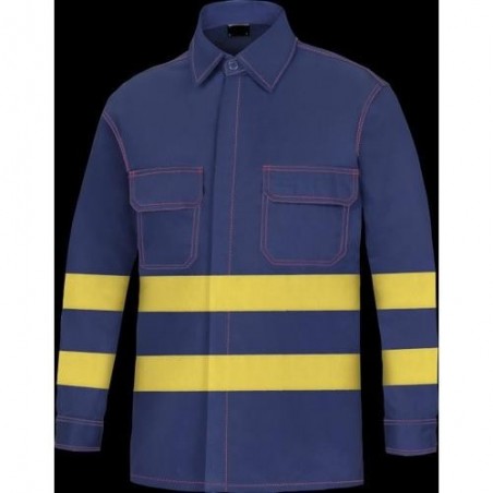 CAMISA A.V. AZUL/AMARILLO L3000 T-42 CPAV-43-AMT42