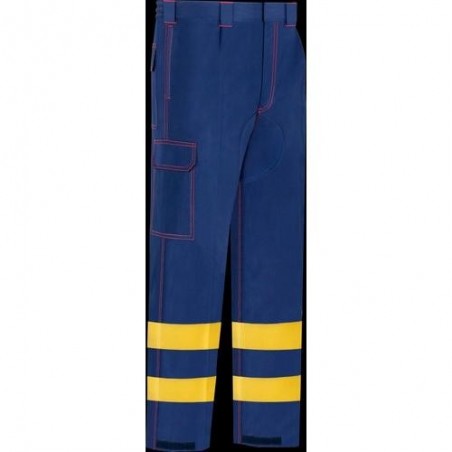 PANTALON AV AZUL/AMARILLO L3000 T-50 PPAV-42-AMT50
