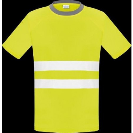 CAMISETA A.V. AMARILLO MANGA CORTA L3000 XXL
