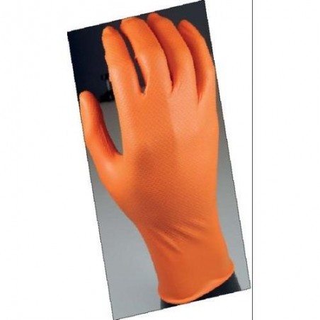 GUANTE DESECHABLE NITRILO GRIPPAZ 580 OR L