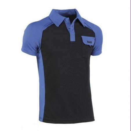 POLO TOP RANGE M/C NGR/AZLN.994 3XL
