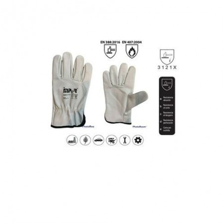 GUANTE PIEL FLOR VACUNO TALLA 8