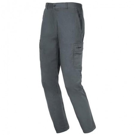 PANTALON ALG.EASY STRETCH GRIS 8038- XS