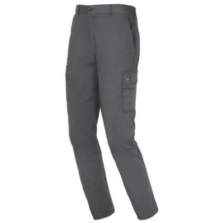 PANTALON ALG.EASY STRETCH GRIS 8038-L