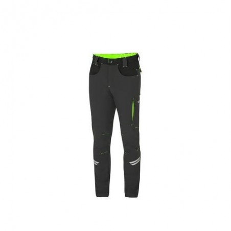 PANTALON KANSAS LIGHT TECH GRIS/VERDE T-S