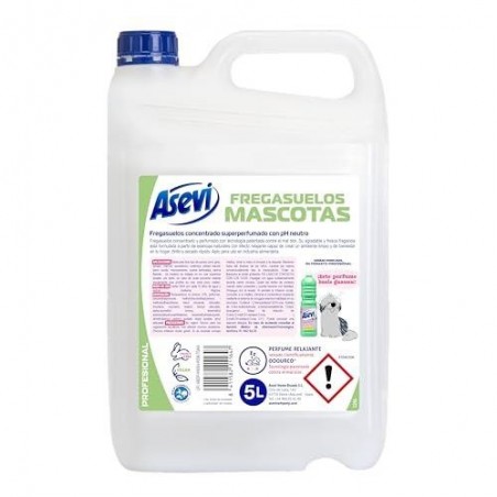 FREGASUELOS PROFESIONAL ASEVI MASCOTAS 5L 21164