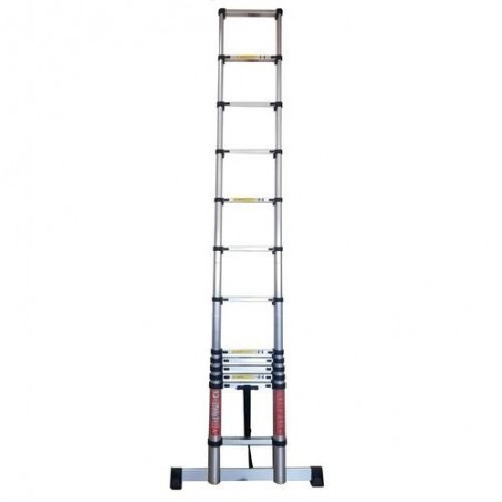 ESCALERA TELESCOPICA PLEGABLE TUBIKA 14 PELDAÑOS