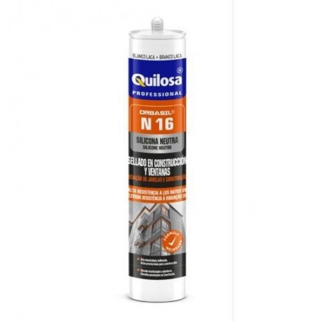 SILICONA ORBASIL N16 NEUTRA 300 ML. BLANCAS