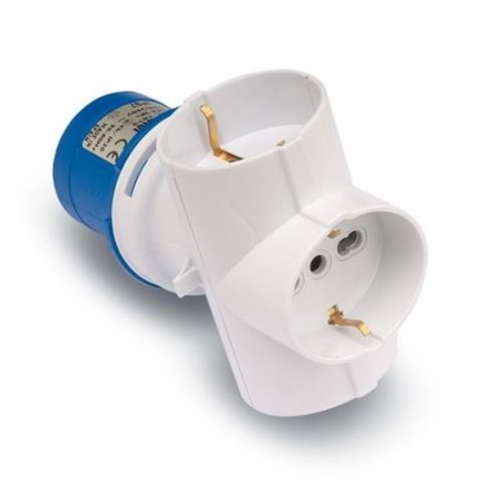ADAPTADOR CLAVIJA 2P+T 3B.2P+TTL 13913
