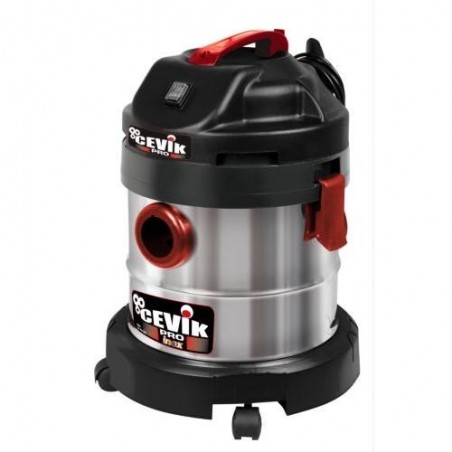 ASPIRADOR 20L.1200W. INOX SOLIDOS/LIQ. CE-PRO20X