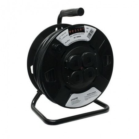 TAMBORES CABLE C/TAPA 40M H05VV-F3G2.5  1300W IP44