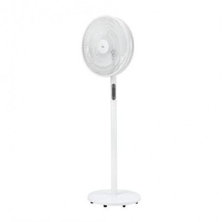 VENTILADOR PIE 40CM ALT. 125CM 50W S/MANDO BLANCO