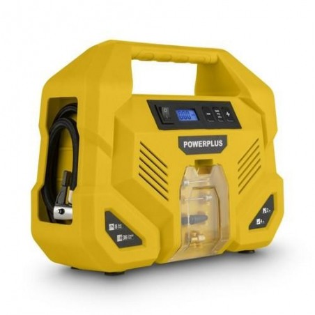 COMPRESOR S/ACEITE 120W 2.1BAR 36.5L/MIN POWX1707