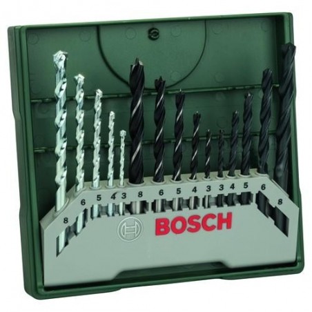 SET 15 BROCAS MIXTO MINI-X-LINE 3-8MM 2607019675