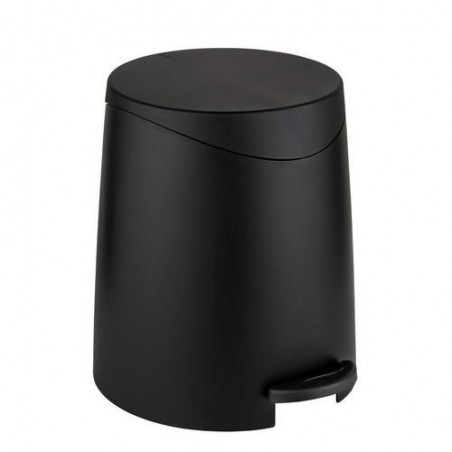CUBO CON PEDAL PORTES 3L 19X22X22 NEGRO ALLSTAR