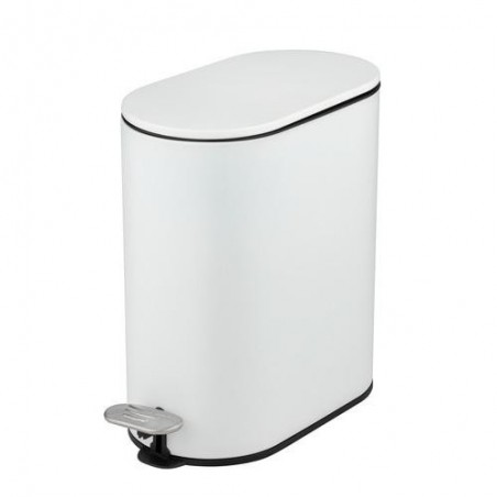 CUBO DE PEDAL 5L 14x28.5x29CM COLLUNGO BLANCO