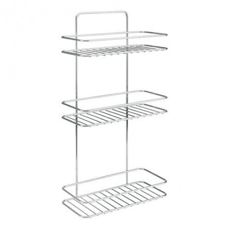 ESTANTE BAÑO 3 ALTURAS REFLEX LUXY 26X13X53CM