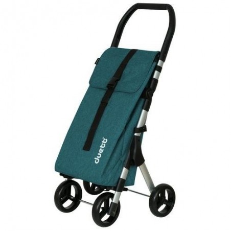 CARRO D/COMPRA 46L  MUUVI UP TEXTURED AZUL 4R