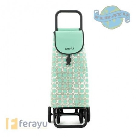 CARRO DE COMPRA CIRCULOS CELESTE 217G4P 55L C-841
