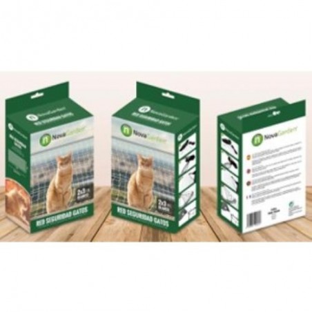 RED SEGURIDAD GATOS 3X6 M 203022