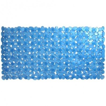 ALFOMBRA BAÑO ANTIDESLIZ. 72X33 AZUL  MARELIA 5223