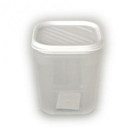 CONTENEDOR ALIMENTOS 0.7 L. BCO.CUADRADO 1160301