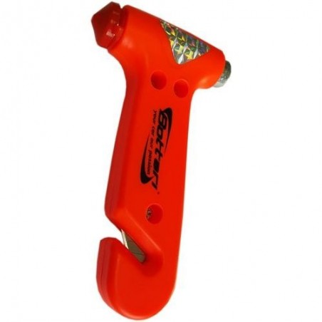 MARTILLO DE SEGURIDAD + CUTTER SUPERSAFE 28053