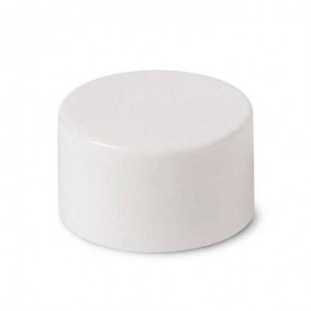 TOPE PUERTA FLEXIBLE ADHESIVO 36MM BLANCO