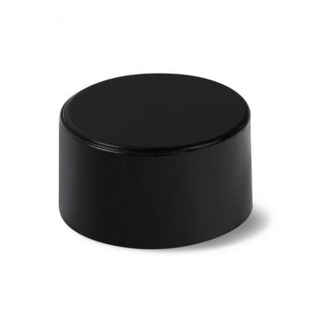 TOPE PUERTA FLEXIBLE ADHESIVO 36MM NEGRO