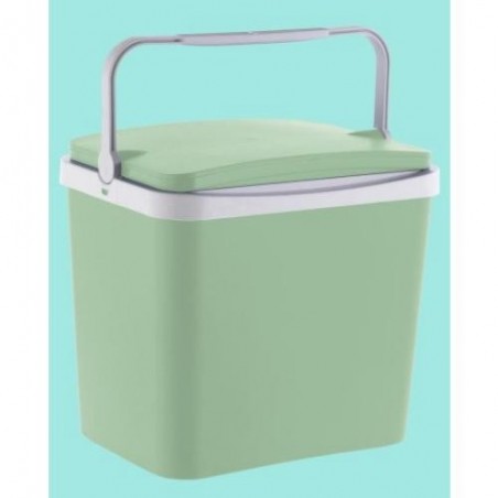 NEVERA RIGIDA PORTAT 24L VERDE PASTEL CAMPOS 75340