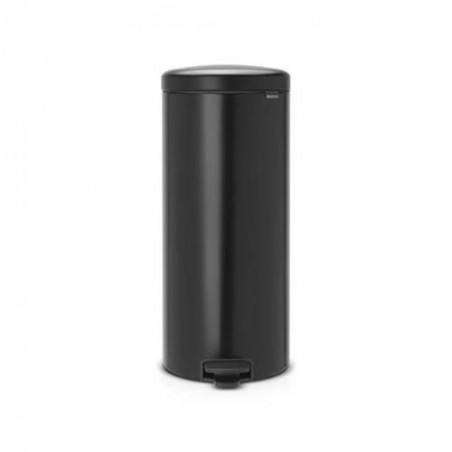 CUBO DE BASURA PEDAL NEGRO 30L NEWICON 114540