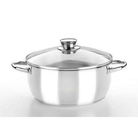 CACEROLA OPTIMA TAPA CRISTAL 32CM