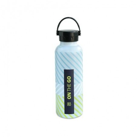 BOTELLA TERMO 750ML TURQUESA FLUOR PRINT ON THE GO