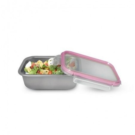 CONTENEDOR RECTANGULAR ACERO INOX 700ML