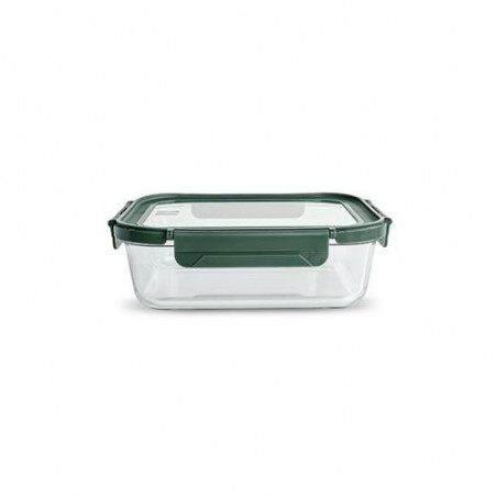 CONTENEDOR VIDRIO RECTANGULAR 1520ML C/TAPA 8583-V