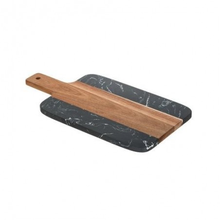 TABLA CORTAR MARMOL Y ACACIA 37X1X18CM ATAMI