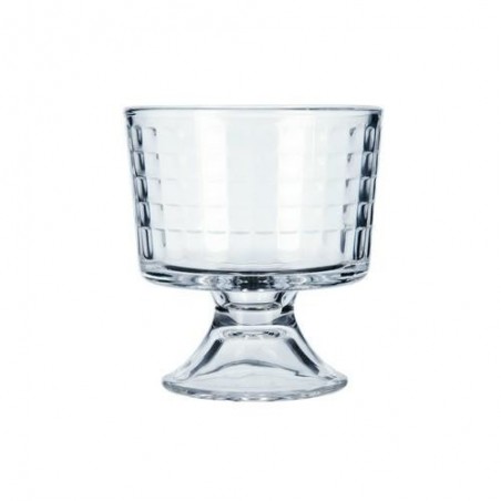 COPA HELADO VIDRIO 30CL CUADRADA TRANSP UMA QUID