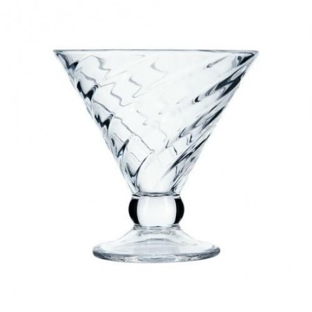 COPA HELADO VIDRIO 32.5CL CONICA TRANSP UMA QUID