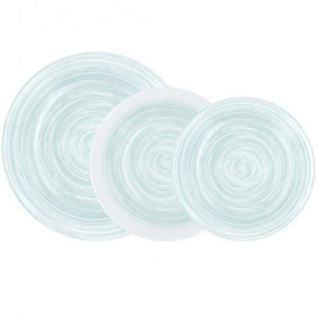 VAJILLA 18 PIEZAS EOLIA VERDE LUMINARC  5429664