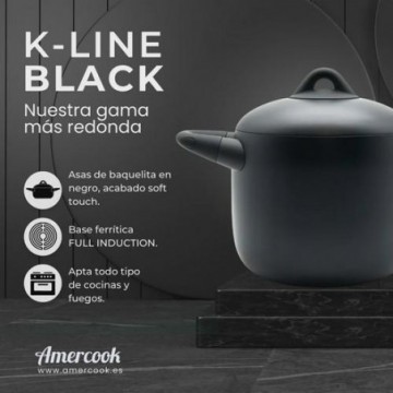 CACEROLA ALTA C/TAPA 20CM...